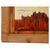 "Tramonto medioevale" dipinto su legno - O/6469 -