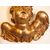 coppia di grandi angeli settecenteschi in legno dorato- O/7283
