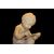 Scultura in marmo Francese del 1800 raffigurante putto