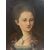 Grande ritratto di giovane donna con bambino ‘700