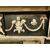chl139 neoclassical lacquered wood fireplace, mis. larg. 168 x 38 cm, h cm141