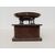 Bilancia a piatti - base in legno - italiana - fine '800