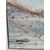Quadro - Dipinto paesaggio montano innevato- autore Francesco Carini - 1950 ca