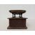 Bilancia a piatti - base in legno - italiana - fine '800