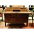 ARM216 - Ribalta in legno di noce a due cassetti, misure cm L 112 x H 93 x P 53