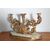 Antico candelabro candeliere in legno dorato a mecca XVIII sec. A due luci . Mis 66 x  altezza cm 42  