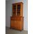 Antica credenza /vetrina arte povera toscana XIX restauro naturale cera . Mis molto rare .L 107 x 44 x 210