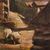 Signed painting landscape with shepherd from the 20th century
