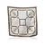 CARTIER Foulard in Seta Col. Bianco