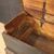 Indian chest in painted wood from the 20th century