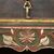 Indian chest in painted wood from the 20th century