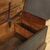 Indian chest in painted wood from the 20th century