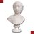 BUSTO IN MARMO DI GIOVANE AURIGA FINE XVIII-INIZI XIX SECOLO