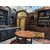 LIB154 - Farmacia Liberty in mogano, metri lineari 7,65 x H 3,15  