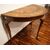Consolle mezzaluna Olandese intarsiata del 1800 in stile Chippendale