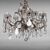 Lampadario in Stile Maria Teresa Italia Inizio XX Secolo