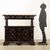 Credenza con Alzata di Gusto Barocco Emiliano Inizio XX Secolo