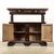 Credenza con Alzata di Gusto Barocco Emiliano Inizio XX Secolo