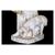 Antica scultura francese in marmo e alabastro del 1800 raffigurante un soggetto femminile "Dama"