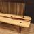 Divano di design in legno in stile George Nakashima 