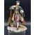 Coppia di figure in abiti carnevaleschi 