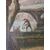 Alessandro Salucci (Fi.1590 - Ro.1657) "Capriccio architettonico con figure alla fonte"
