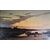 ENRICO COLEMAN (Roma 1846- 1911) “Tramonto sull'Agro Pontino".