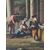 Alessandro Salucci (Fi.1590 - Ro.1657) "Capriccio architettonico con figure alla fonte"