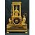 Orologio da appoggio tipo Parigi. Il portico dell'amore. Misure cm h 44x30x12.