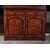 Antica grande credenza francese del 1800 stile Luigi Filippo in radica di noce