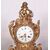 Antico tris orologio e candelieri francese del 1800 stile Luigi XV 