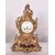 Antico tris orologio e candelieri francese del 1800 stile Luigi XV 