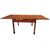 Emilian Empire extendable pull table in walnut     
