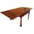 Emilian Empire extendable pull table in walnut     