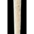 Bastone con pomolo in avorio a pennacchio inciso con leoni.
