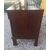 Empire chest of drawers two and a half Lombard drawers in walnut     