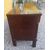 Empire chest of drawers two and a half Lombard drawers in walnut     