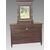 Chest of drawers Transition Directoire-Emilian Empire in walnut     