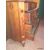 Louis XV chest of drawers moved and inlaid in walnut     