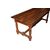 Tavolo rustico francese del 1800 in legno di noce