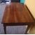Louis XVI Emilian table in walnut     