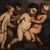 Dipinto italiano giochi di putti del XVII secolo