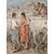 Olio su tela Gaetano Bocchetti (1888-1990) Raffigurante Pascolo con Personaggi