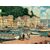 Olio su tela italiano del XX secolo firmato Franco Randazzo (XX) - Baia di Portofino
