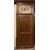 PTS868 - N. 2 Porte simili in legno di noce, luce cm L 89 x H 207 