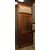 PTS868 - N. 2 Porte simili in legno di noce, luce cm L 89 x H 207 