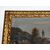 Quadro olio su tela paesaggio montano con lago e montagne-primi '900-118x88 cm!!