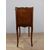 Comodino francese in bois de rose con marmo rosa - stile Luigi XV - fine '800