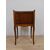 Comodino francese in bois de rose con marmo rosa - stile Luigi XV - fine '800