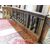 DARS640 - Balaustra in legno di noce, misure m lineari 3,68 x H 0,96 